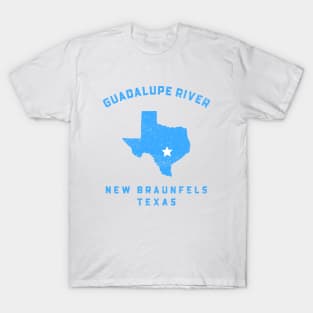 GUADALUPE RIVER NEW BRAUNFELS TEXAS T-Shirt